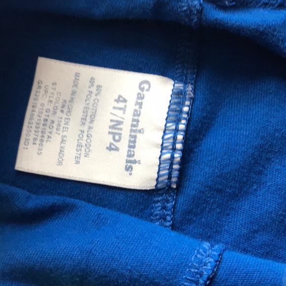 5 pairs GARANIMALS size 4 Boys Sweats. 3T Shorts - Picture 8 of 8